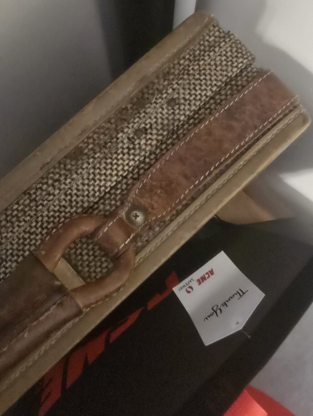 Vintage Tan and Brown Men's Briefcase - Picture 7 of 10